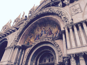 Venise  le campanile vu du Parvis  2015