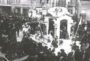 Cavalcade à Grenoble 1900