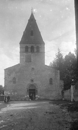 Eglise Saint Pierre de Moirans 1915