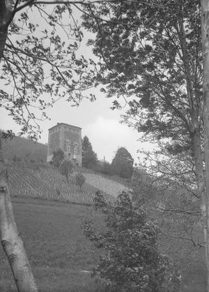 Panorama de la tour d'Aquin 1908