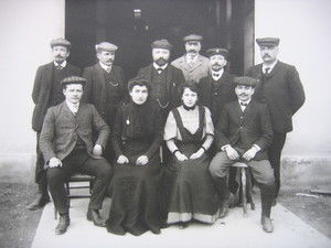 La famille André de la papeterie de pont de claix 1907