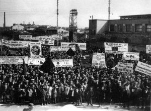 Grève de 1936 à l'usine de chimie 1936