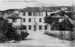 Ancienne mairie de Fontaine 1904