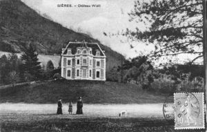 Chateau de widil de GIères 1900