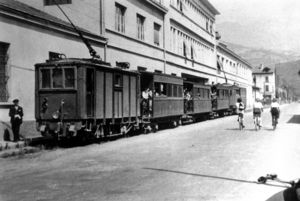 La ligne de tramway dessert saint martin d'heres 1950