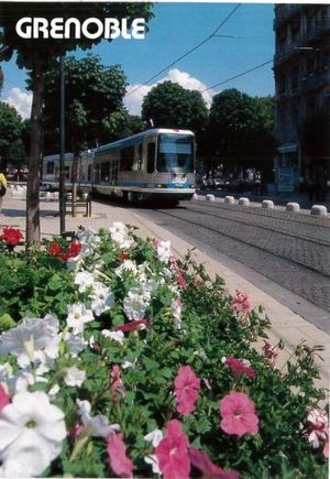 Tramway entre Grenoble et VH 1999