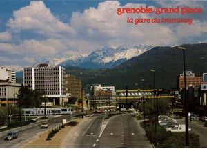 Gare du tramway de Grand place 1989