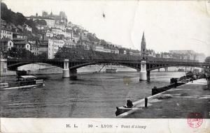 Ancien Pont d'Ainay 1902