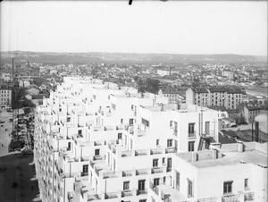 Panorama sur les Gratte-Ciel. villeurbanne 1932