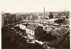 Le marché des Gratte-Ciel à Villeurbanne 1937