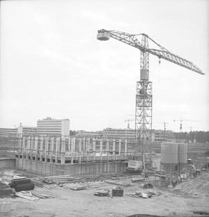 Construction du campus de La Doua 1965
