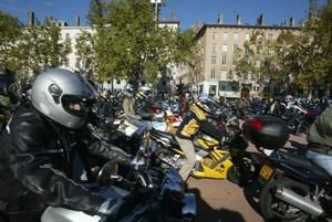 Manifestation de la fédération française des motards en colères 2004