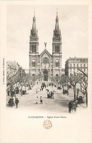 Eglise notre Dame - Saint Charmond 1906