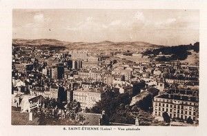 Saint Etienne, vue Générale 1922