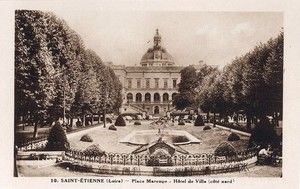 Place Morengo - Hôtel de Ville 1917