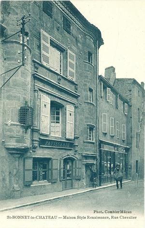Maison de style Renaissance, Rue Chevalier 1920