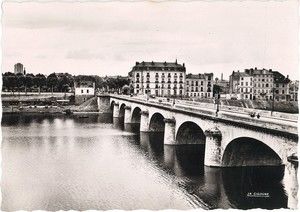 Le pont sur la Loire 1935