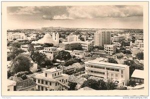 Vue panoramique de la ville, 1950 1950