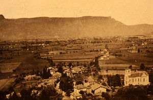 Le village, vue panoramique 1925
