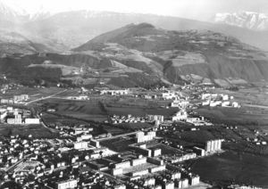 Vue panoramique de SMH avant le programme de logements Renaudie 1965