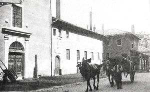 L'ancienne manutention de Grenoble, aujourd'hui le parking philipeville 1912