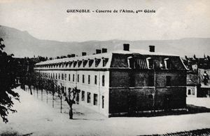 La caserne de l'Alma, début XX° siècle 1905