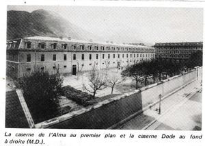 Caserne de l'Alma et Caserne Dode 1917