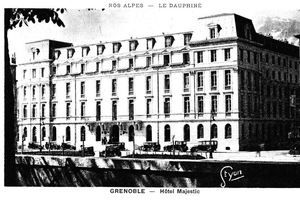 Le superbe hôtel Majestic de Grenoble 1930