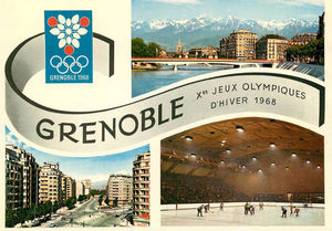 Grenoble, ville des JO d'hiver de 68 ! 1968