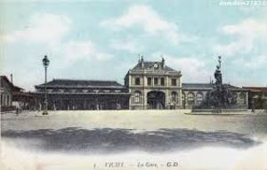 La gare de vichy 1905