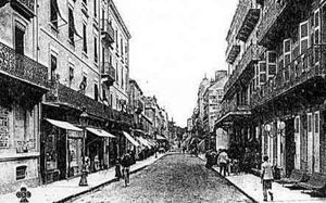 Rue de Nîmes, Vichy 1915