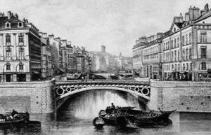 Pont du canal de Nantes, Brest 1900