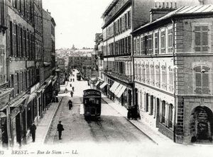 La rue de Siam 1904
