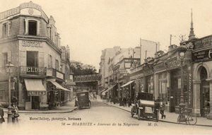 La rue de la Négresse, début du siècle dernier 1910