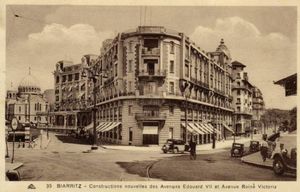 La création de deux avenues Importantes de Biarritz 1880