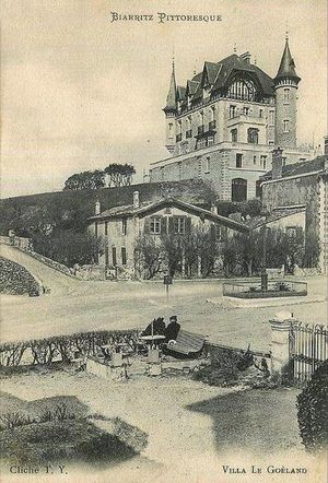 La villa des Goéland, demeure du XVIII siècle 1912