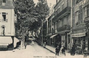 Magasins sur la rue Mazagran 1919