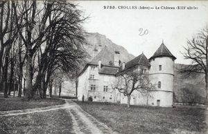Crolles, le chateau 1922