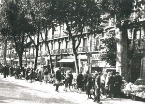 Jour de marché cours jean jaures 1967