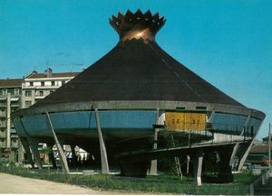 L'église st Jean, lieu insolite de Grenoble 1965