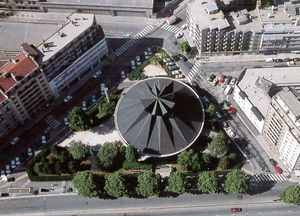 Vue aérienne de la paroisse st Jean 1991