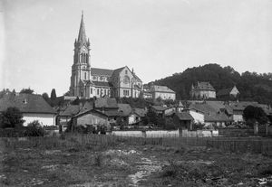 La tour du pin, village isérois 1894