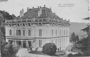 Le chateau des chartreux, actuelle mairie de Tullins 1903