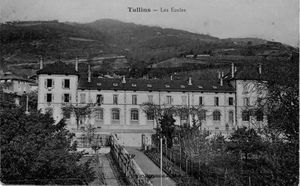 Tullins, la montée vers les écoles 1903