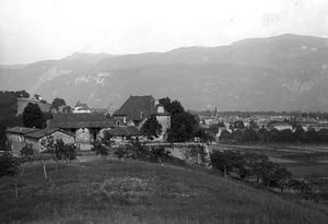 Sur les hauteurs de saint marcellin 1906