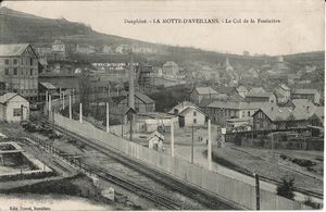 Arrivée sur La Motte d'Aveillans, Col de La Festinière 1910