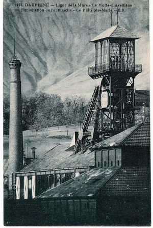 Le puits minier 1910