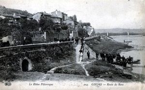 Ancienne route de bens 1886