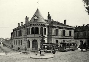 Ancienne gare et Pessac et conseil de guerre 1914