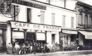 L'ancien café de France 1920
